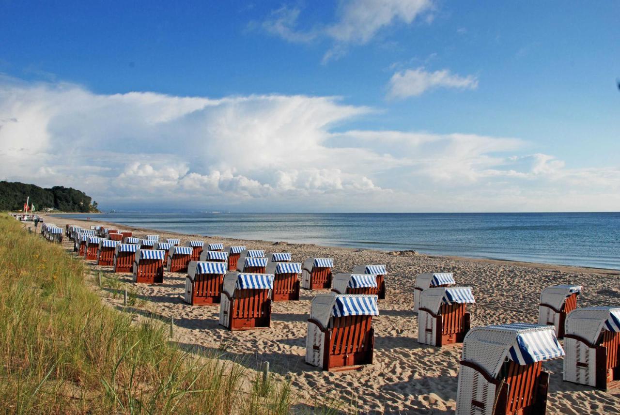 Ferienhaus Zum Boddenstrand Mit Ka Groß Zicker 外观 照片