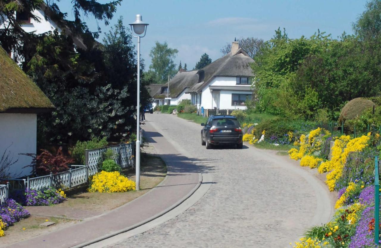 Ferienhaus Zum Boddenstrand Mit Ka Groß Zicker 外观 照片